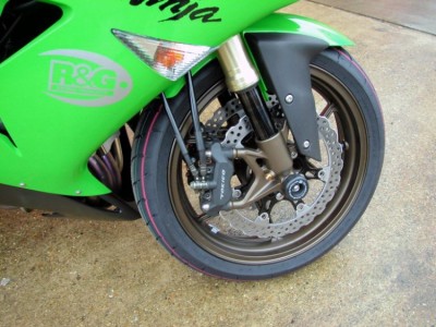 Chrániče přední vidlice, Kawasaki ZX-10R '06-'07, černé